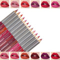 KATHLEEN 2-in-1 Eyeliner & Lip Liner Set - Pack of 8 My Store